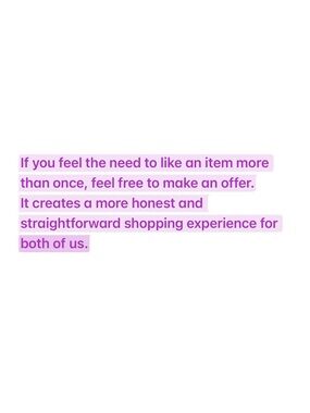 Note to Buyers.